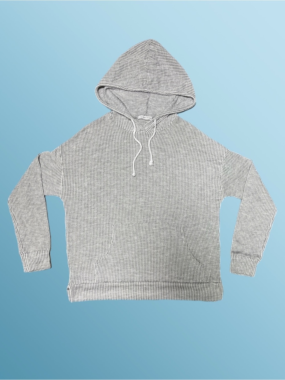Caution To The Wind Lightweight Stripped Hoodie